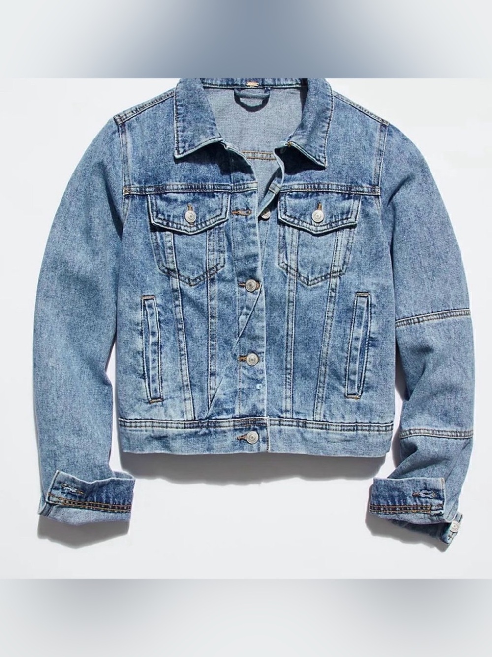 Free People Rumors Denim Jacket. Size S